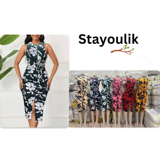 Ladies zip up dress