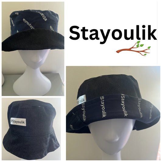 Unisex Stayoulik Reversible Bucket Hats