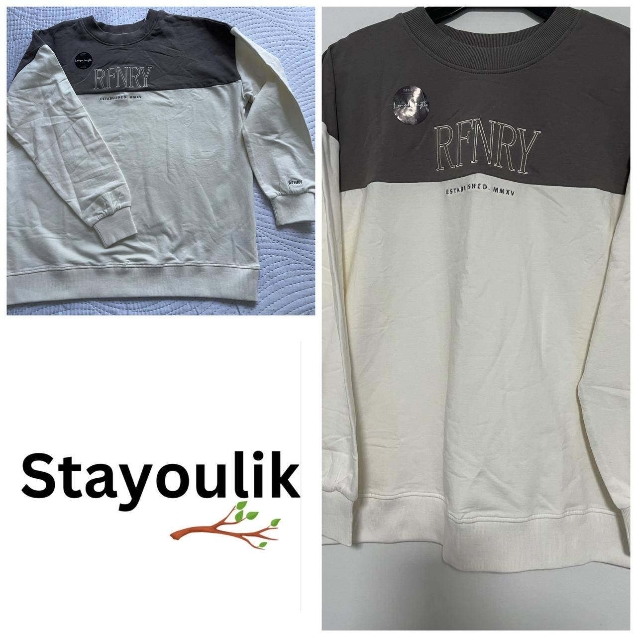 Refinery Unisex Crew Neck Track Top
